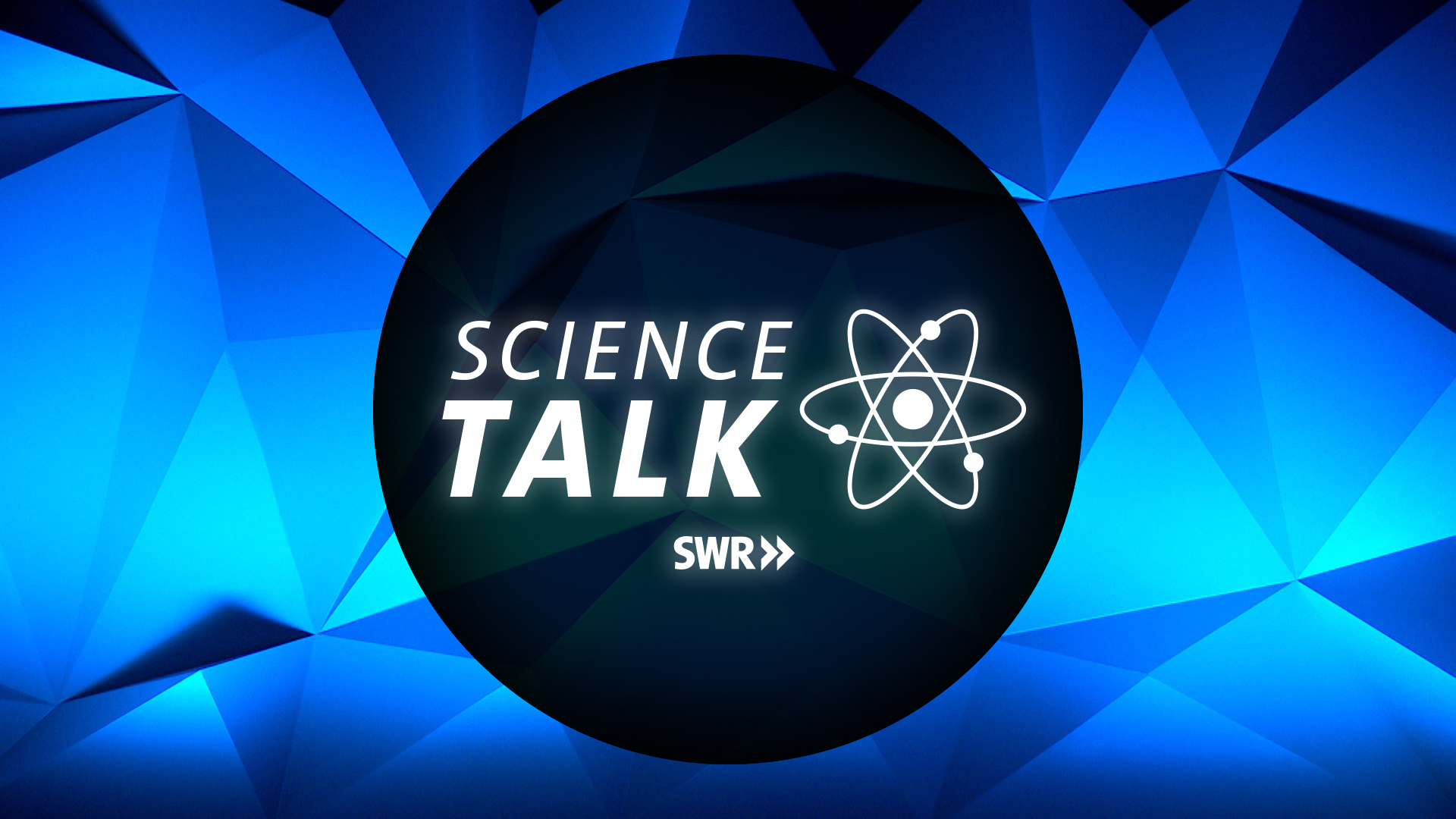 SWR SCIENCE TALK KeyVisual Logo blue